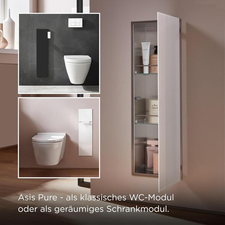 Produktbild Emco asis module pure Schrankmodul, Unterputz, Anschlag links 730mm (25 x 15 x 73 cm)