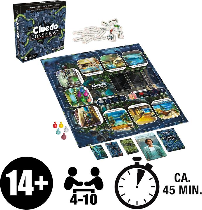 Produktbild Hasbro Gaming Cluedo Conspiracy (Deutsch)