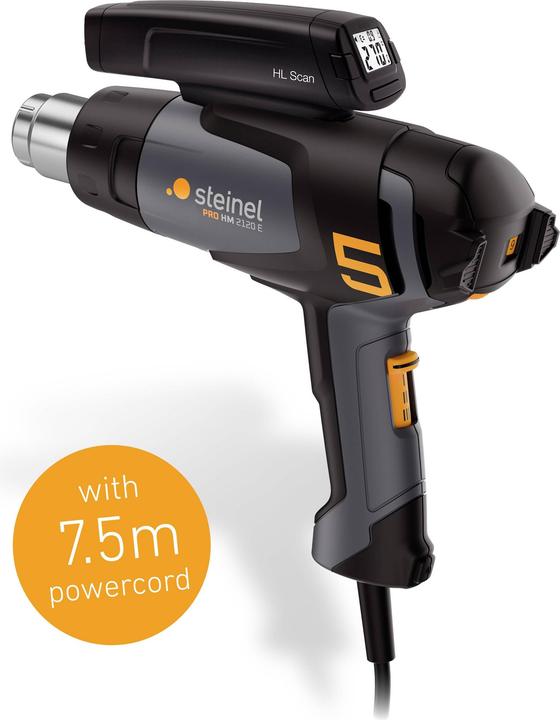 Immagine prodotto Steinel Heissluftgebläse HM 2120 E im Koffer Carwrapper, 7.5m Kabel, inkl. HL Scan