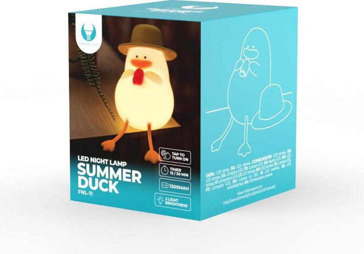Actual product image Forever Light LED Night Lamp SUMMER DUCK FNL-11