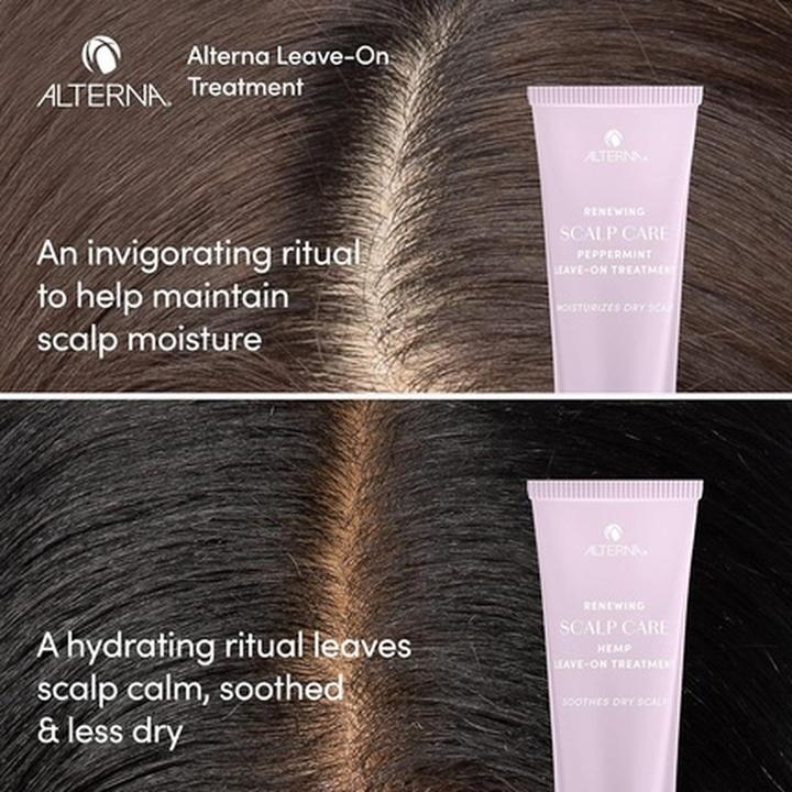 Actual product image Alterna Renewing Scalp Care Peppermint Leave-On Treatment (74 ml)