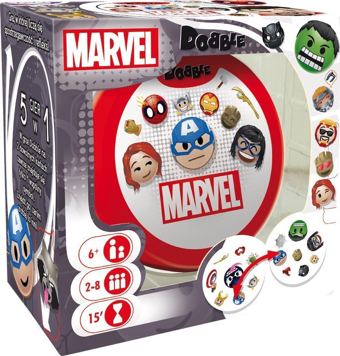 Immagine prodotto Rebel Emoji Marvel doppia ribelle (Polacco)