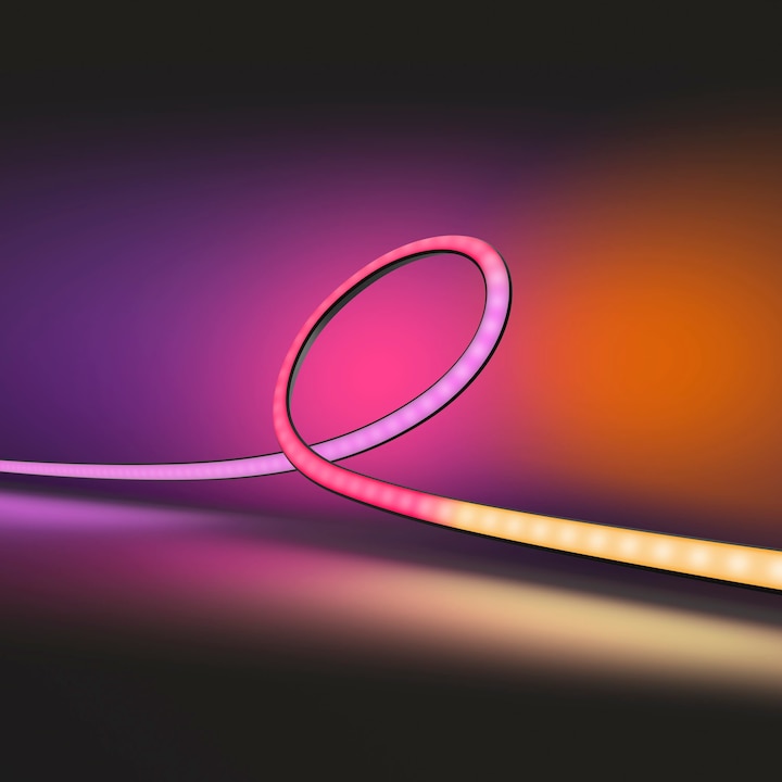 Actual product image Philips Hue Play Gradient Lightstrip 55" (RGBW, 216.50 cm, Indoor)