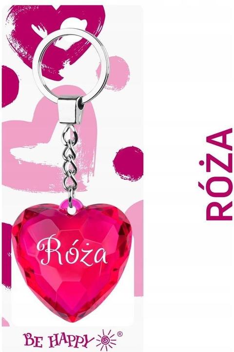 Actual product image Adar Herz-Rosen-Schlüsselanhänger