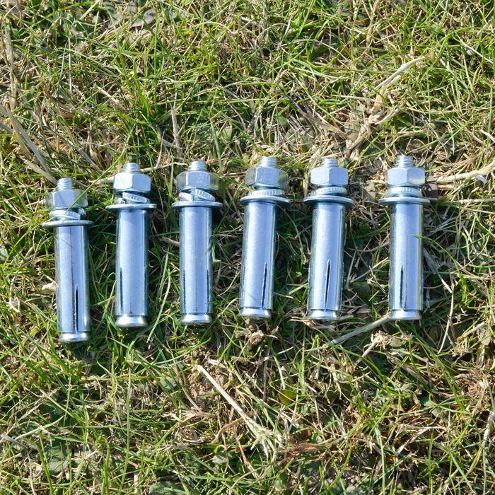 Actual product image Swisshandel24 Pergola gazebo 3x3m garden gazebo BBQ gazebo with fabric roof weatherproof metal polyester cream (300 cm, 300 cm)