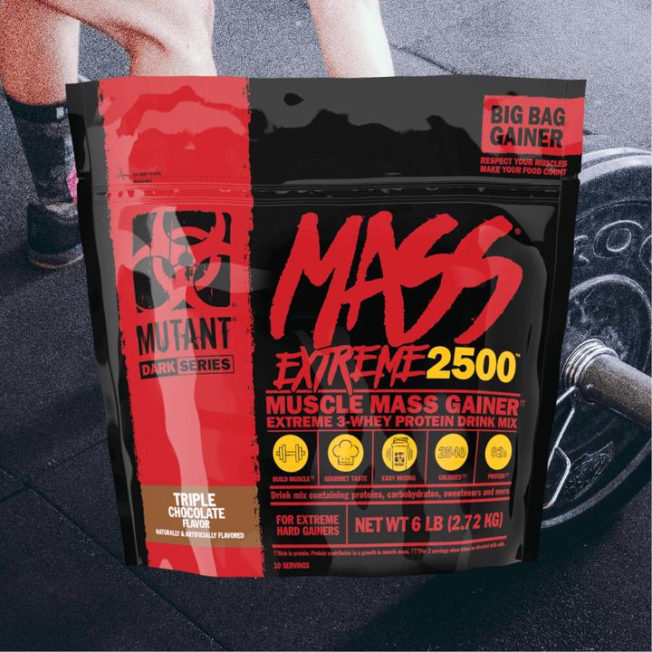 Actual product image Mutant Mass XXXtreme 2500 (Triple Chocolate, 1 pcs., 2720 g)