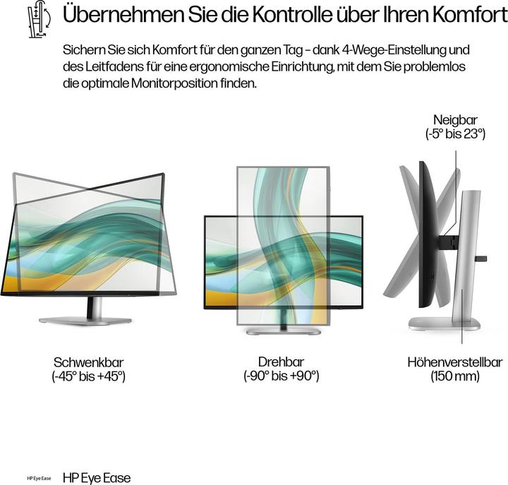 Image du produit HP Écran FHD 23,8 pouces Series 5 Pro - 524pf (1920 x 1080 pixels, 23.80")