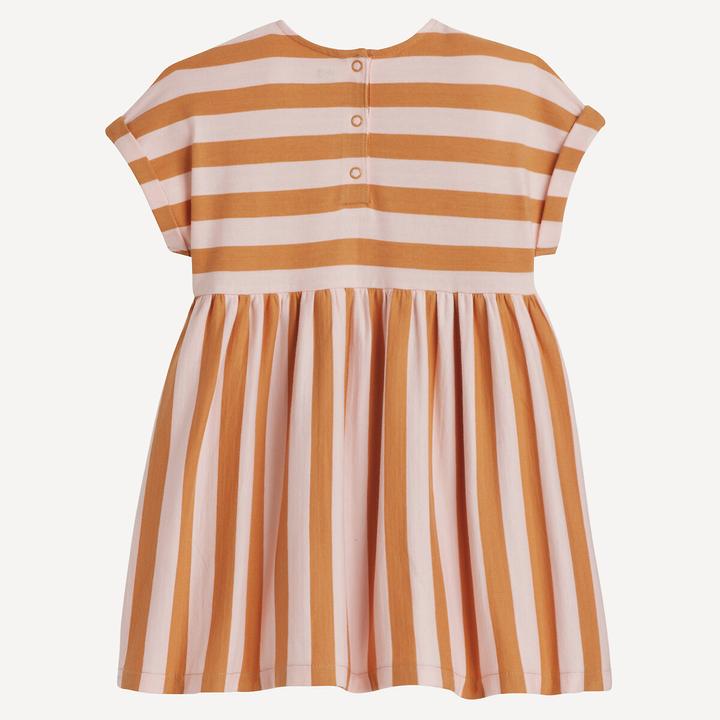Actual product image La Redoute Collections Gestreiftes Kleid mit kurzen Ärmeln (104)