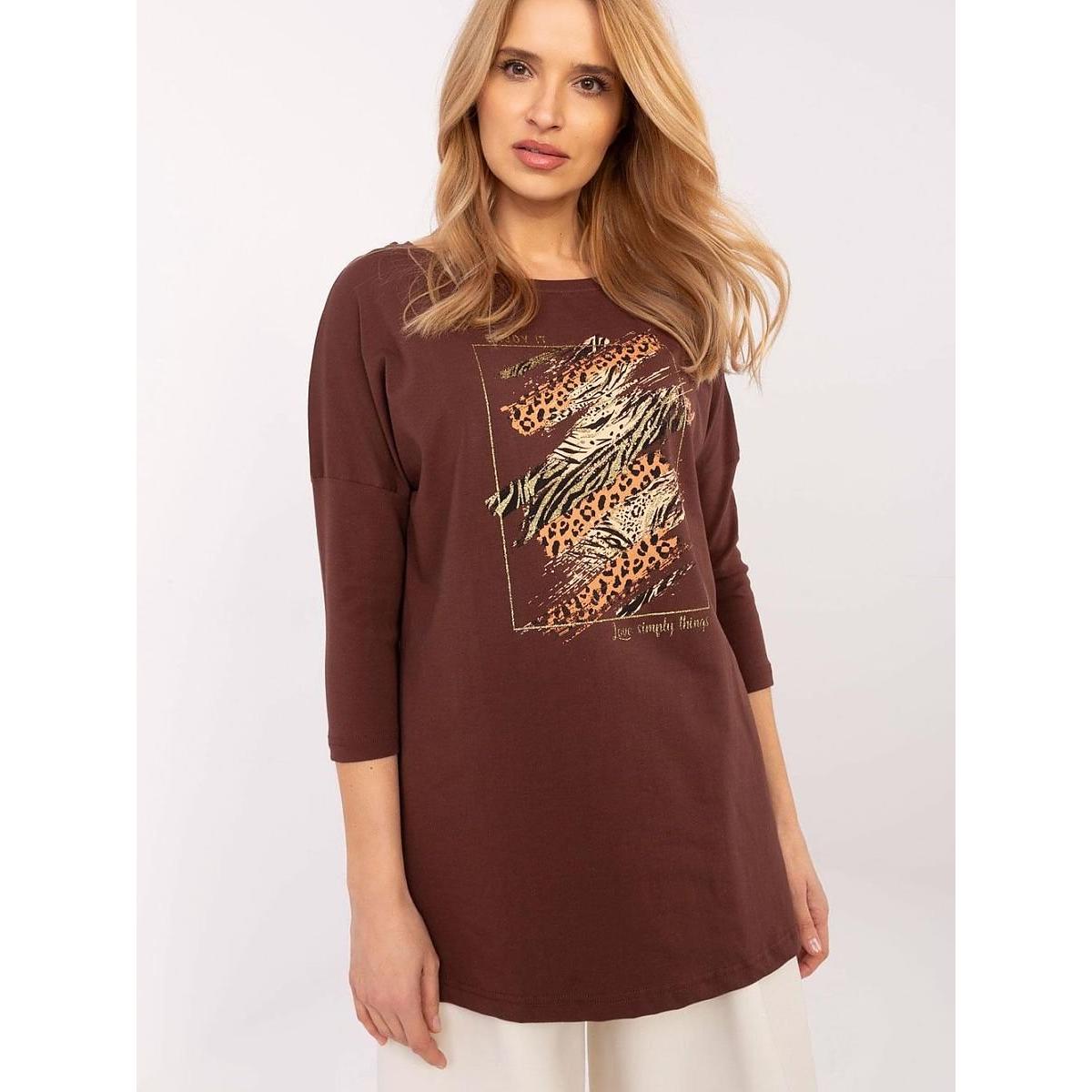 Factory Price, Damen, Bluse, Bluse, Braun, (L)