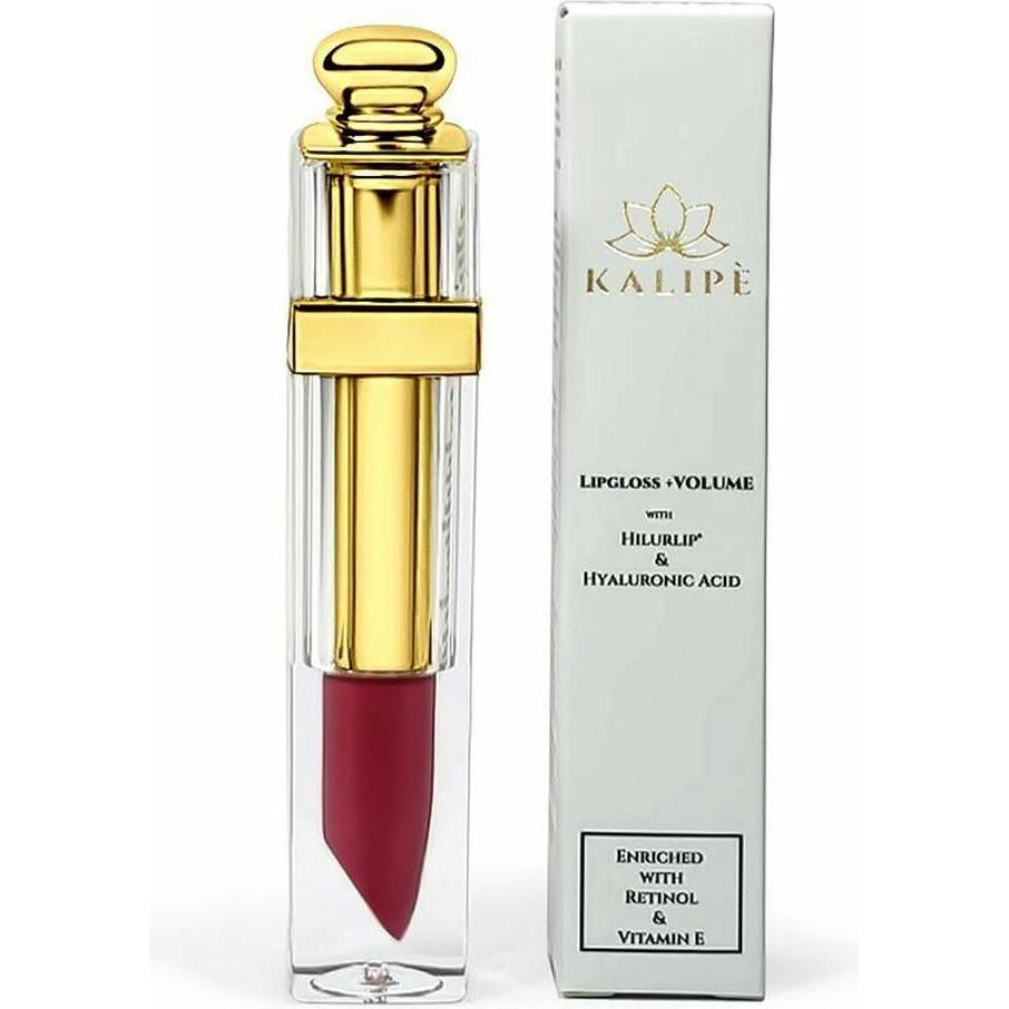 Kalipe, Lippenstift + Lipgloss, LIPGLOSS + VOLUME with hilurlip & hyaluronic acid #rosa posi (Rosa)