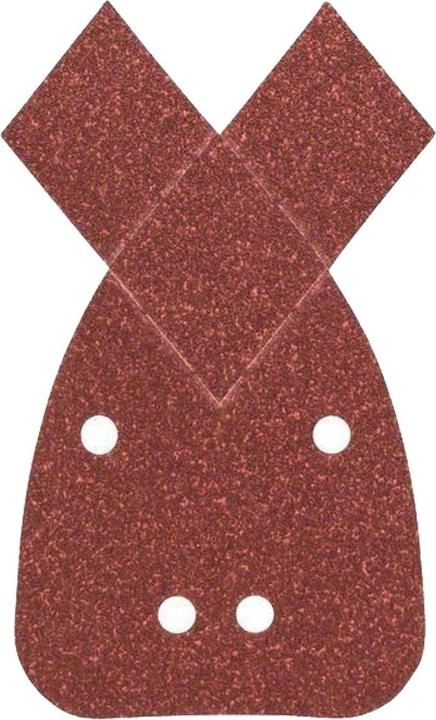 Produktbild Bosch Zubehör Schleifblatt-Set für Multischleifer, 25-teilig, 4 Löcher, 170x98x20 mm, 80 - 180 (120, 180, 80)