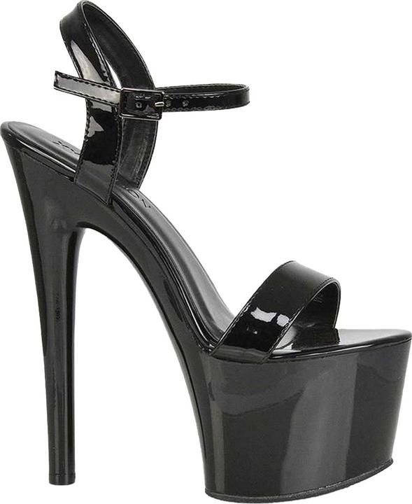 Produktbild XY London Matilda Patent Hohe Absätze mit Trägern StilettoAbsatz (36)