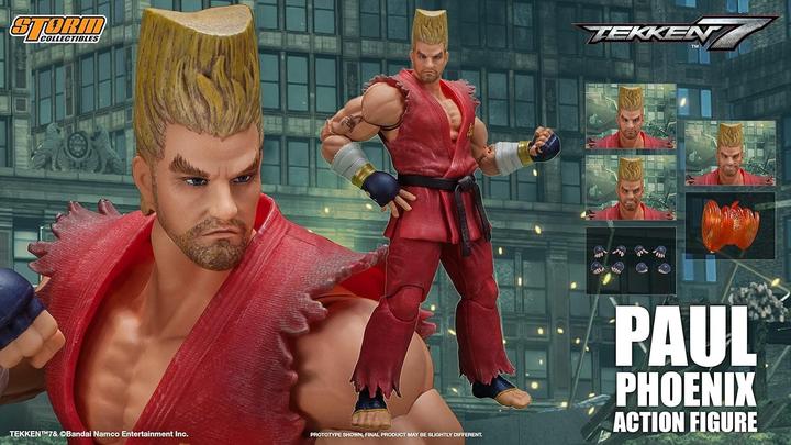 Produktbild Storm Collectibles Tekken 7 figurine 1/12 Paul Phoenix 18 cm