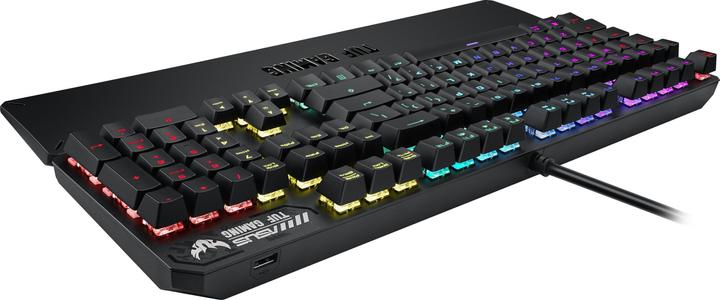 Actual product image ASUS TUF Gaming K3 Keyboard USB (US, Cable)