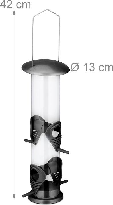 Actual product image Relaxdays Vogelfutterspender