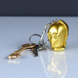 Thumbnail - Pyramid, Schlüsselanhänger, Star Wars: C-3PO 3D