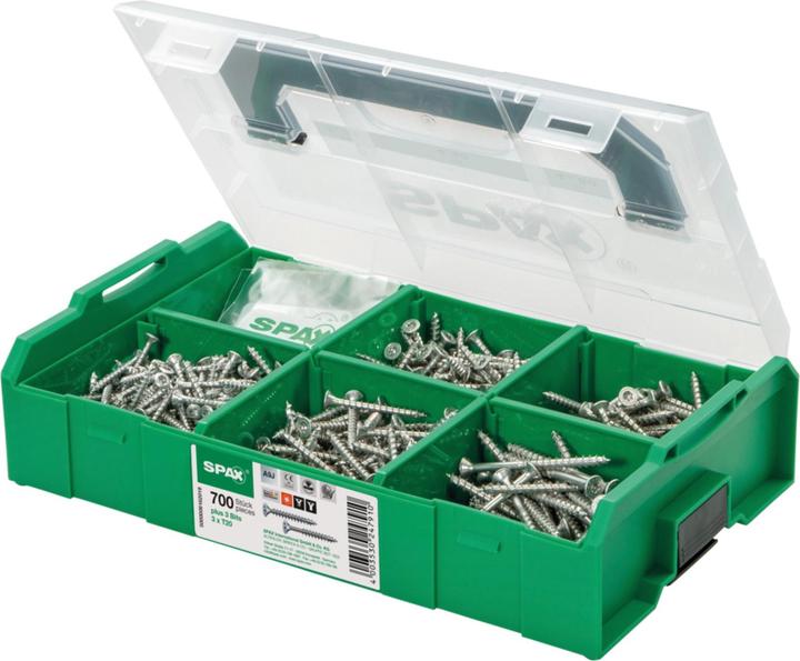 Actual product image Spax Montagekasten L-Boxx Mini Kunststoff T-Star Plus (703 Screws per piece)
