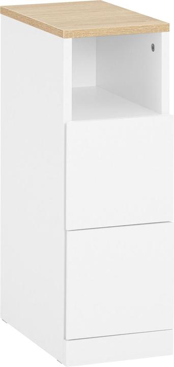 Produktbild SoBuy Nachttisch mit 2 Schubladen (20 x 60 x 35 cm)