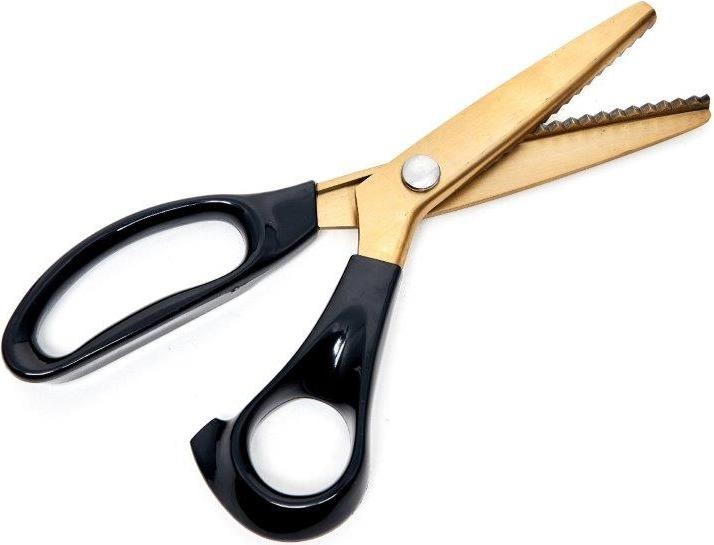 Actual product image Hemline Gold Pinking shears (23.50 cm)