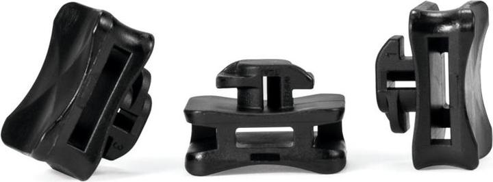 Actual product image HellermannTyton ACFM4W8PT2.2-PA66/6HIRHS-BK Cable tie base Profile rail 151-03176heat-stabilisi (17.50 mm, 500 pcs.)