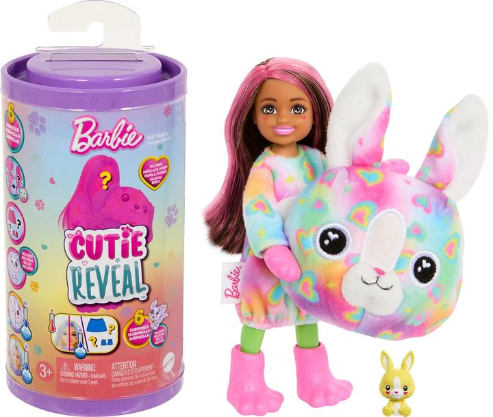 Image du produit Barbie Cutie Reveal Chelsea Color Dream Series (Assortiert)