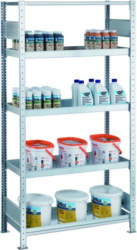 Actual product image Schulte Lagertechnik MULTIplus150 tub base shelf plug-in system