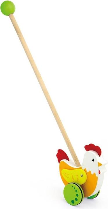 Produktbild Viga Toys Schiebespielzeug Huhn
