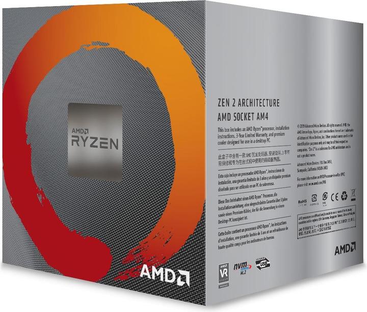 Image du produit AMD Ryzen 5 3600 (AM4, 3.60 GHz, 6 -Core)