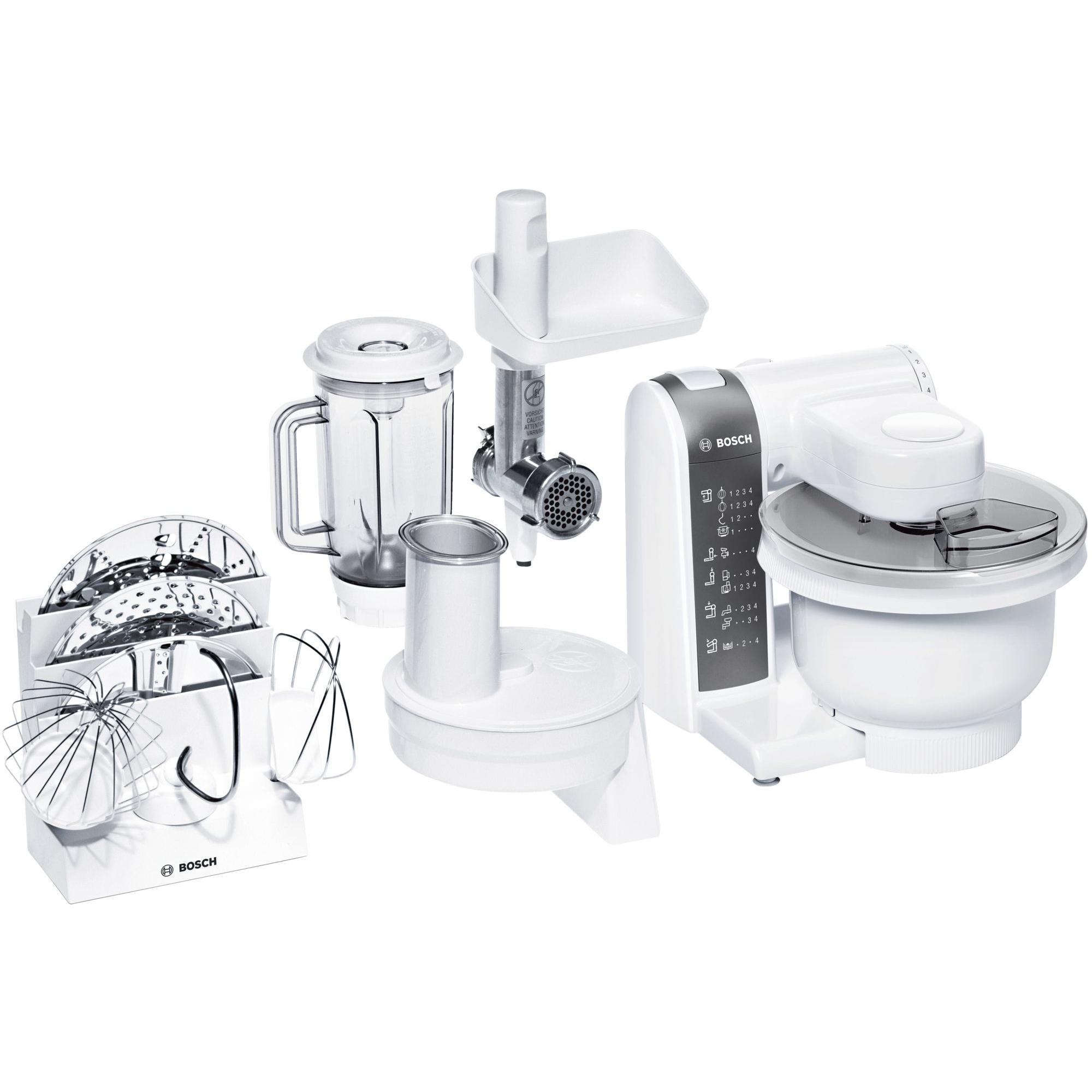 Bosch Hausgeräte MUM4855, Küchenmaschine, Weiss
