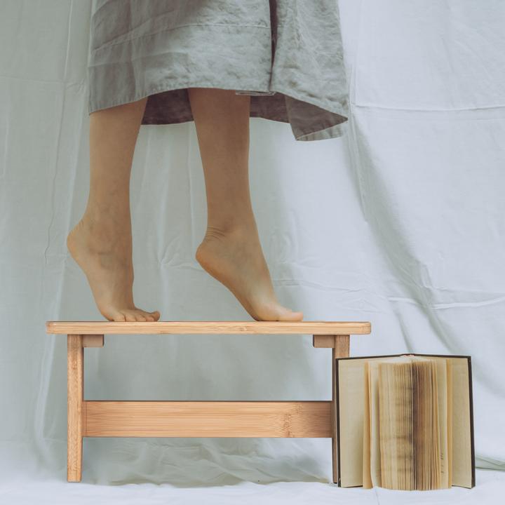 Image du produit Relaxdays Tabouret en bambou