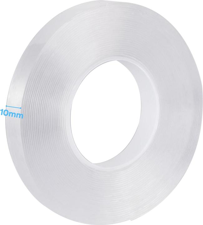 Produktbild Ideoon 2er-Set Transparentes Nano Klebeband, L 5m x B 10 mm (10 mm)