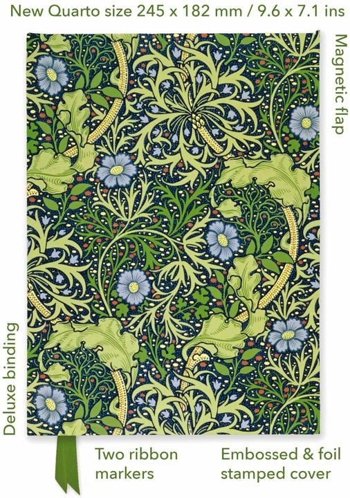 Produktbild William Morris: Seaweed (Liniert, Harter Einband)