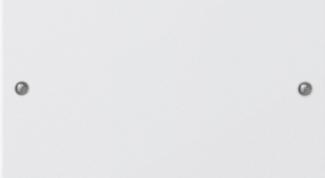 Actual product image Gira Rocker set 1f System 55 pure white m(lacquer) 218127