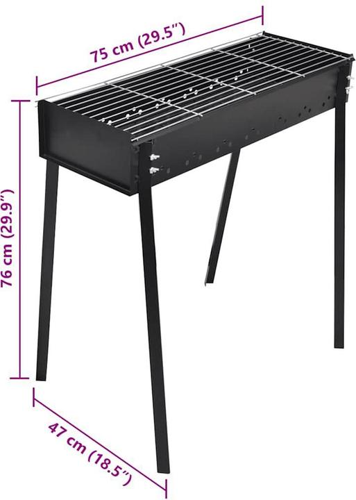 Produktbild vidaXL Grills (75 cm)