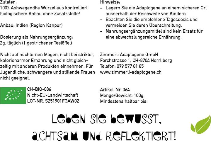 Nährwerte und Zutaten