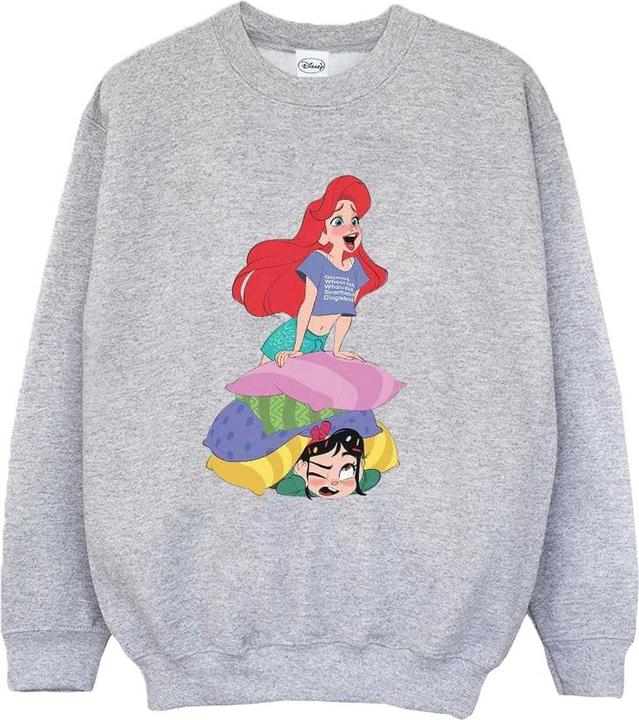 Produktbild Disney Wreck It Ralph Ariel And Vanellope Sweatshirt Jungen (116)