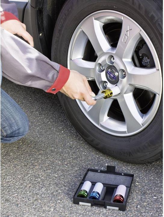 Actual product image Toolcraft Socket wrench insert set (11/16")