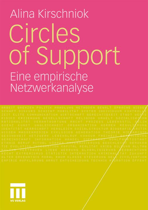 Produktbild Circles of Support (Deutsch, Alina Kirschniok, 2010)