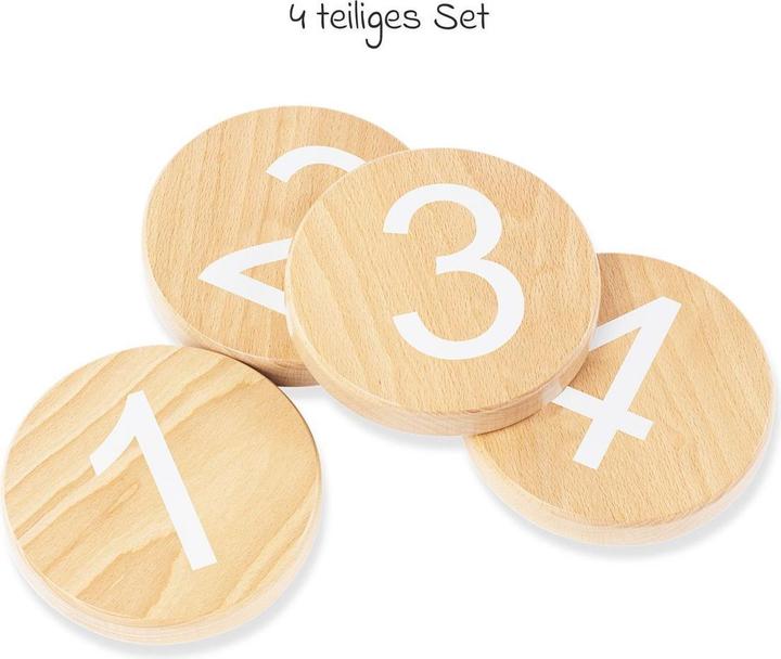 Produktbild Pinolino Balance Steine mit Zahlen «Kari» 4-teilig