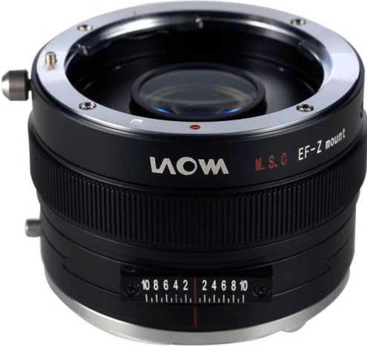 Actual product image Venus Optic Lens converter MSC Canon EF - Nikon Z (Standard, Canon EF)