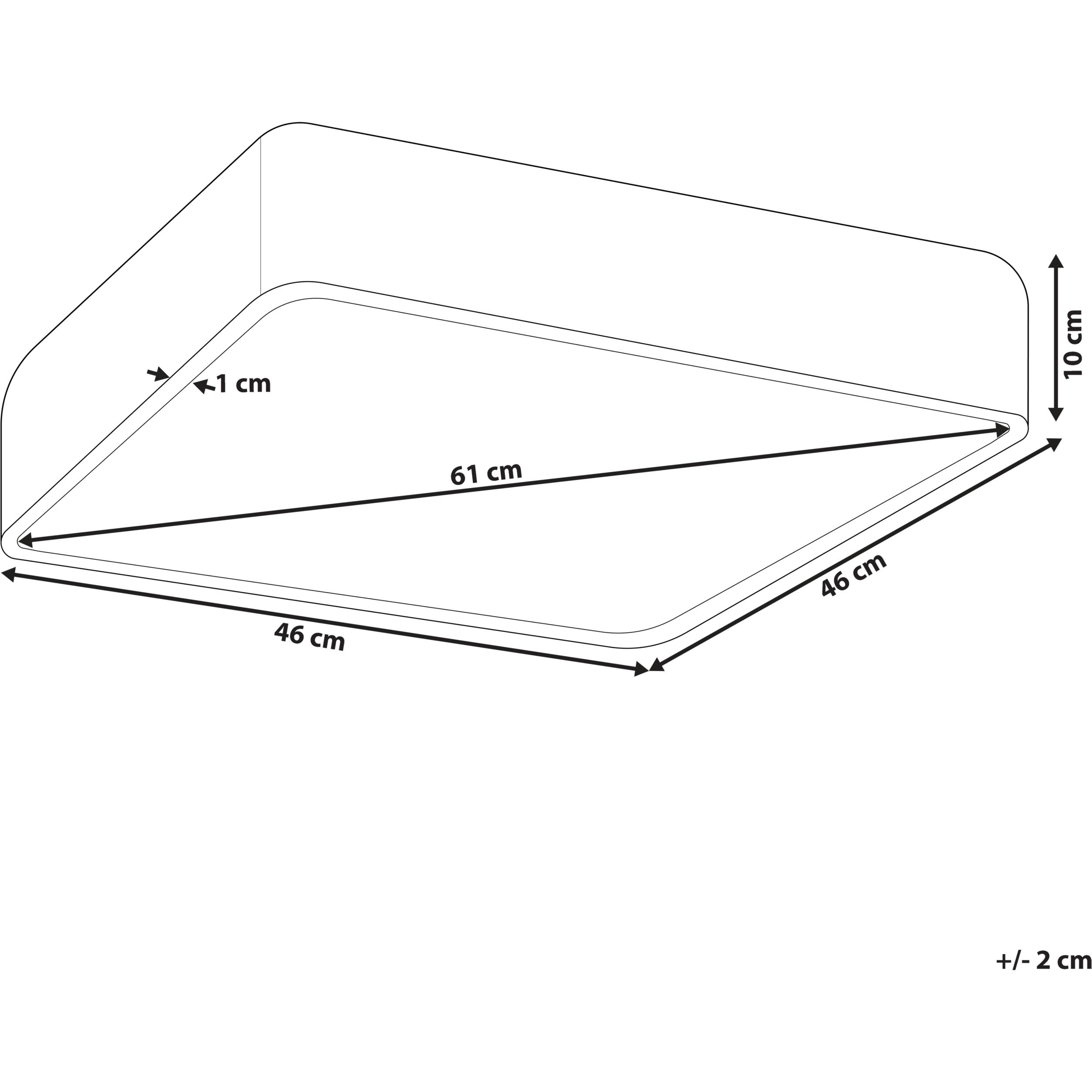 Thumbnail - Beliani, Wandleuchte + Deckenleuchte, Bicol (2650 lm)