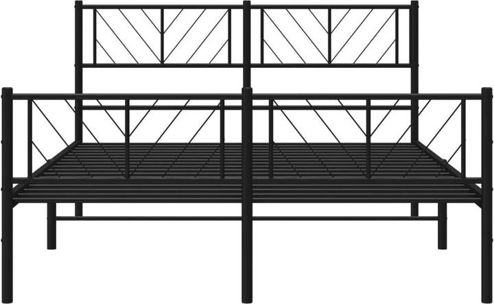 Produktbild vidaXL Metall Bettgestell (140 x 190 cm)