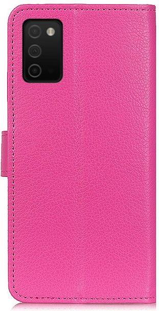 Produktbild MU Classic Litchi Leder Bookcover Series (Samsung Galaxy A03s)
