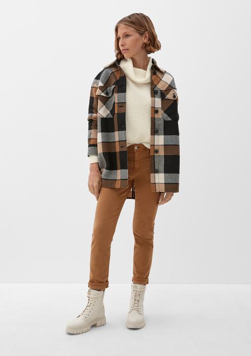 Produktbild s.Oliver Strickpullover Strickpullover aus Wollmix (38)