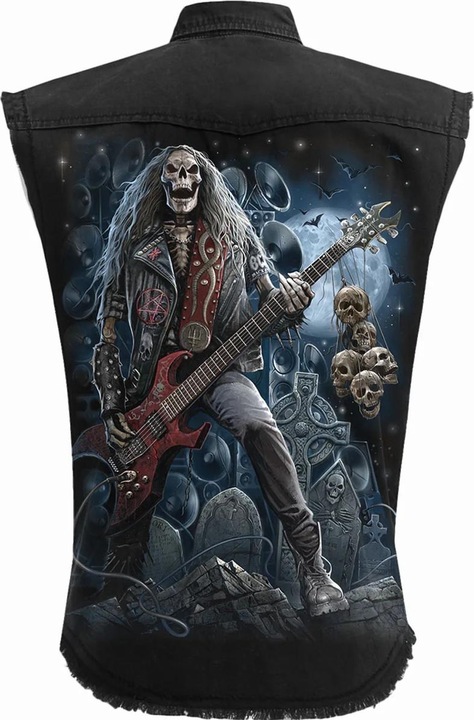 Immagine prodotto Spiral Grim Rocker Camicia Senza Maniche Adulto Unisex (3XL)