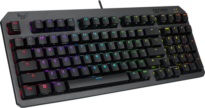 Produktbild ASUS RA07 TUF Gaming K3 Gen II Rd-Tastatur (90 MP0390-BKUA01) (US, Kabelgebunden)