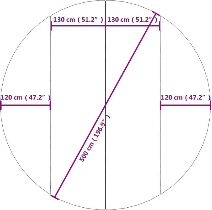 Produktbild vidaXL Pool-Bodentuch