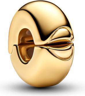 Immagine prodotto Pandora Round Clip Charm (Oro 585, Metallo placcato oro)
