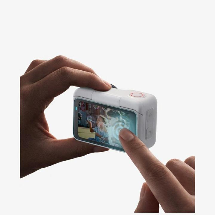 Actual product image Spigen - (2 pack) Glas.tR Slim, Back Screen (AGL11171) - Insta360 Go Ultra - Clear