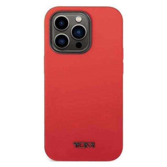 Tumi TUHCP14LSR iPhone 14 Pro 6,1" czerwony/red hardcase Liquid Silicone (Apple iPhone 14 Pro), Smartphone Hülle, Rot